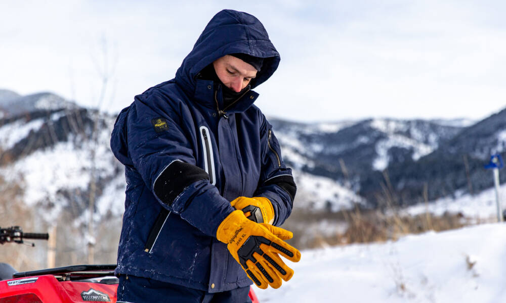 RefrigiWear's 54 Gold Hooded Utility Jacket Will Keep You Comfy