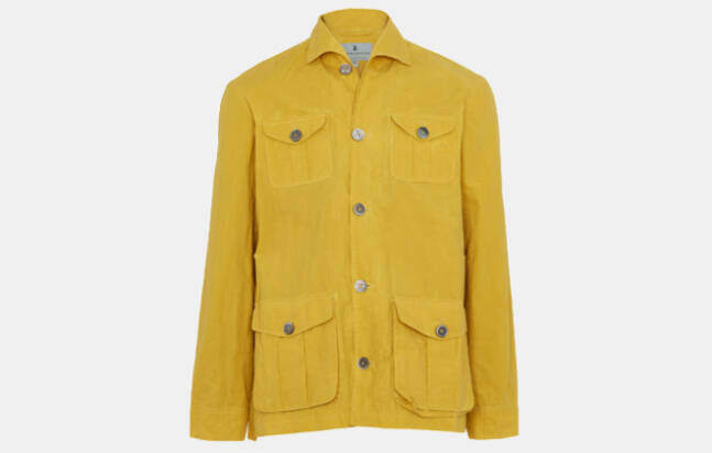 Hemingsworth Hemingway Yellow Safari Jacket