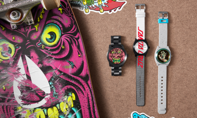 Nixon Partnered With Santa Cruz Skateboards for Limited 50th Anniversary Watches