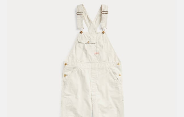 Ralph Lauren RRL Repaired Twill Overalls