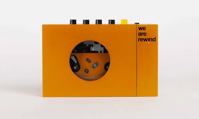 Get All Your Nostalgia from We Are Rewind’s Cassette Player