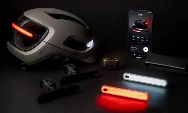 UNIT 1 Aura Smart Bike Helmet System