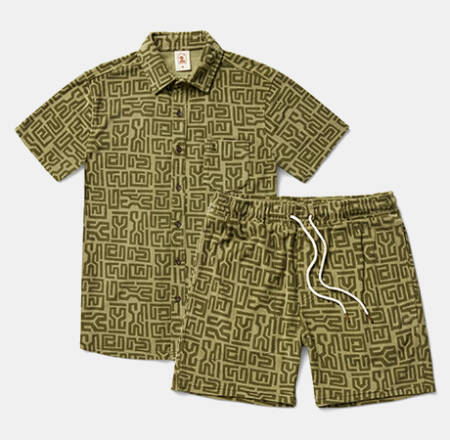 Dandy-Del-Mar-Green-Cabana-Shirt-and-Shorts