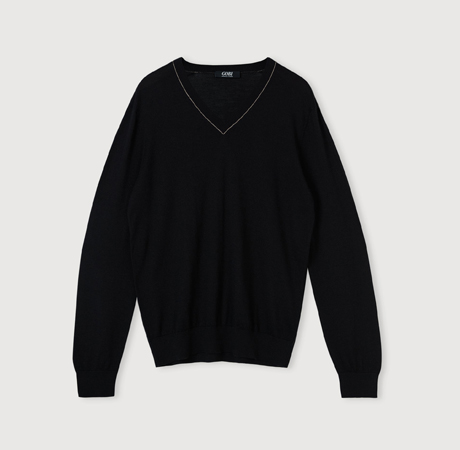 GOBI Silk Cashmere V-Neck Sweater