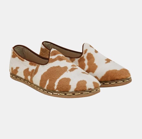 Sabah Brown Cow Loafers