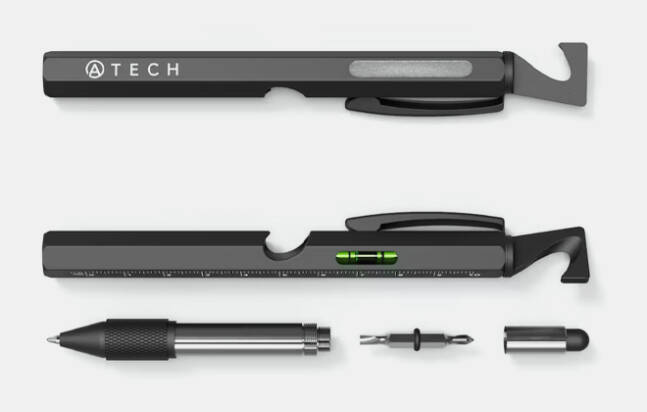 Atech Innovation Multitool Pen 9-in-1 Box Cutter