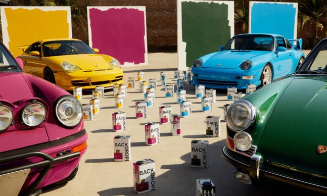 Backdrop and Porsche Collaborate on Home Paint Colors