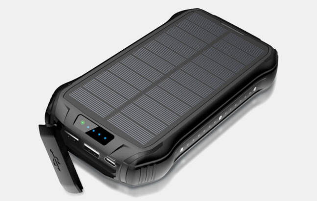 Portable Solar Power Bank 26800mAh 26W