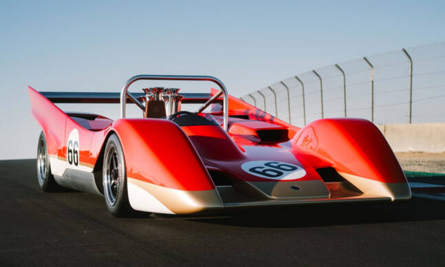 Lotus Type 66 Race Car Debuted at Monterey Car Week