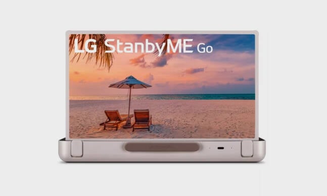 LG StanbyME Go Suitcase TV