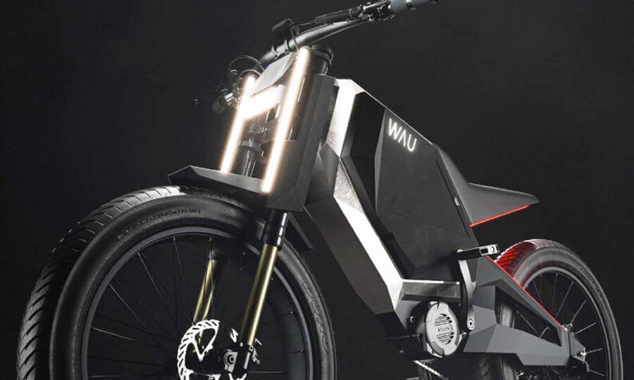 WAU Cyber E-Bike | Cool Material