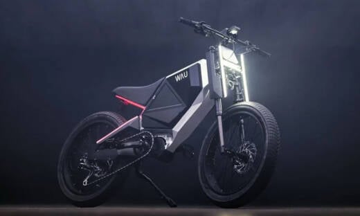 WAU Cyber E-Bike | Cool Material