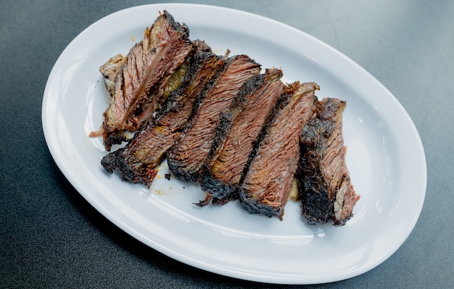 au jus oklahoma style barbecue in new york city
