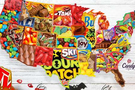 America’s Most Popular Halloween Candy by State