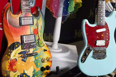 Kurt Cobain and Eric Clapton’s Guitars Head to Auction