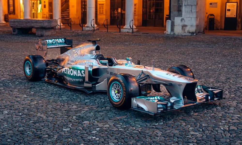 Lewis Hamilton’s 2013 Mercedes-AMG Petronas F1 W04