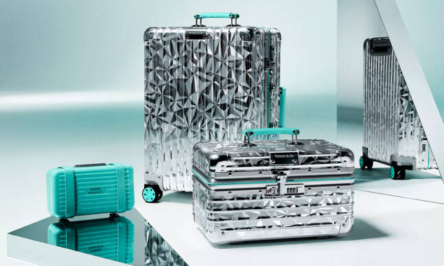 Rimowa x Tiffany & Co. Collaborate on Suitcase Collection