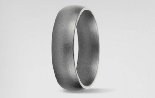 SafeRingz Metallic Silicone Ring