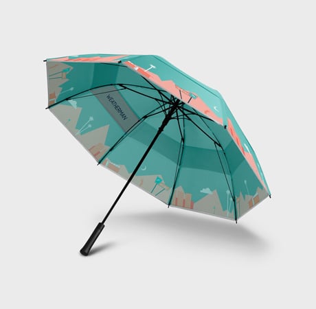 1973 Arnold Palmer Golf Umbrella