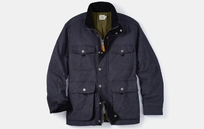 Bedford Cord Waxed Barn Jacket