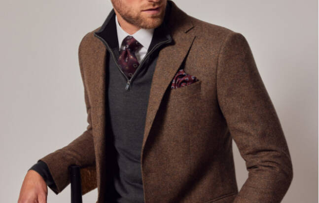 Hawes Curtis Tweed Collection