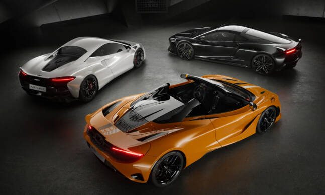 McLaren Celebrates 60th Anniversary with Limited Edition Supercars