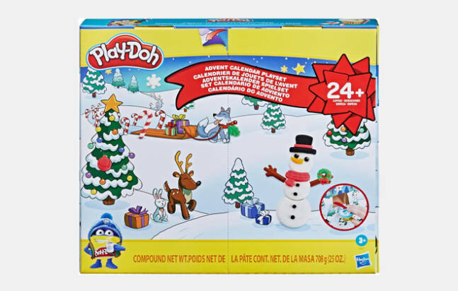 Play-Doh Advent Calendar Toy for Kids 3 Years and Up