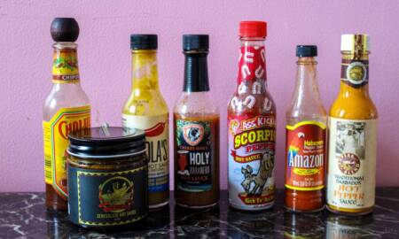 Some of my Hot Sauce Collection