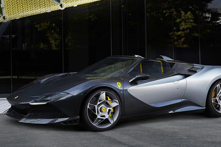 The Ferrari SP-8 Is a Custom-Built Impressive Roadster