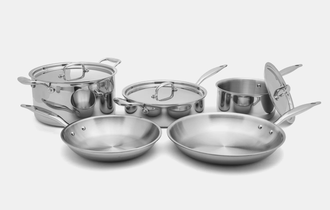 Heritage Steel Cookware 8-piece Core Set