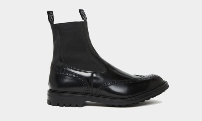 Todd Snyder x Tricker’s Henry Wing Cap Chelsea Boot