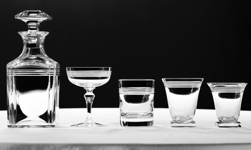 Thom Browne x Baccarat Crystal Glass Collection
