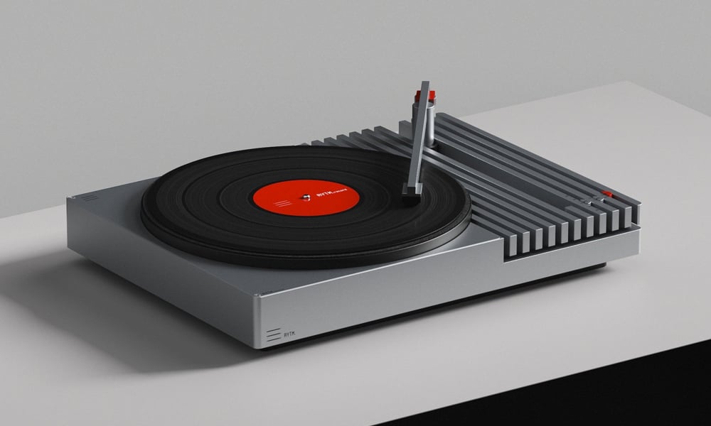 The RYTM Turntable is a Stunning Record Player for the Modern Audiophile