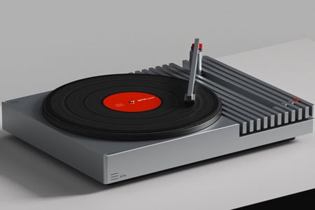 The RYTM Turntable is a Stunning Record Player for the Modern Audiophile