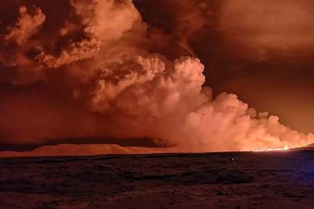 See the Breathtaking Power of Iceland's Volcanic Eruption