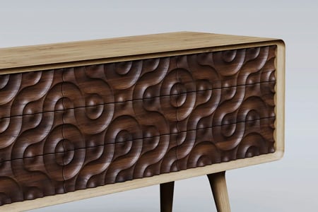 Impressive, Organic Form Wood Furniture