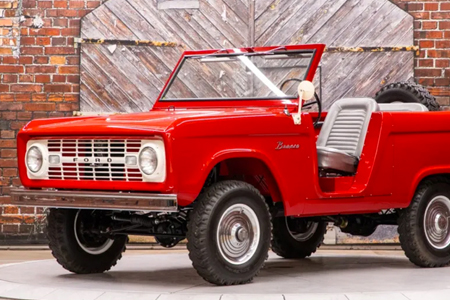 Original 1966 Ford Bronco Roadster