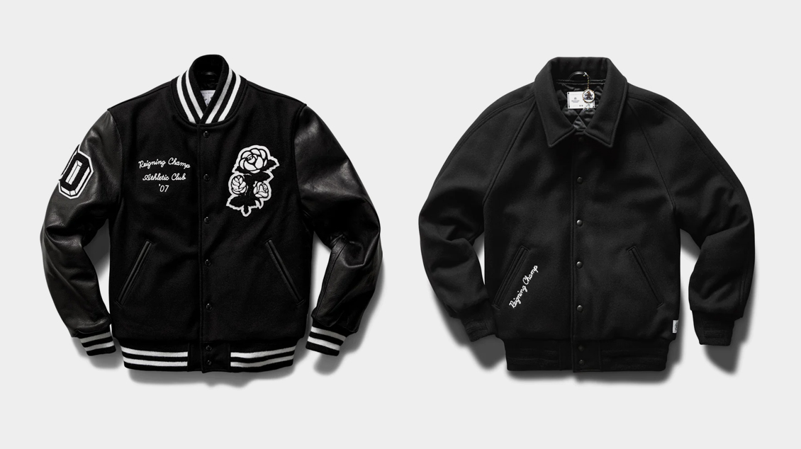 Reigning Champ Teams up with Golden Bear on Vintage Varsity Jackets ...