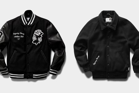 Reigning Champ Teams up with Golden Bear on Vintage Varsity Jackets