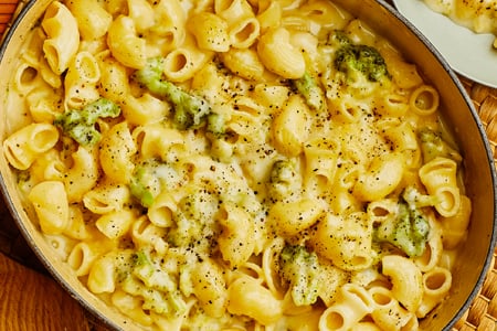 One-Pot Broccoli Mac and Cheese