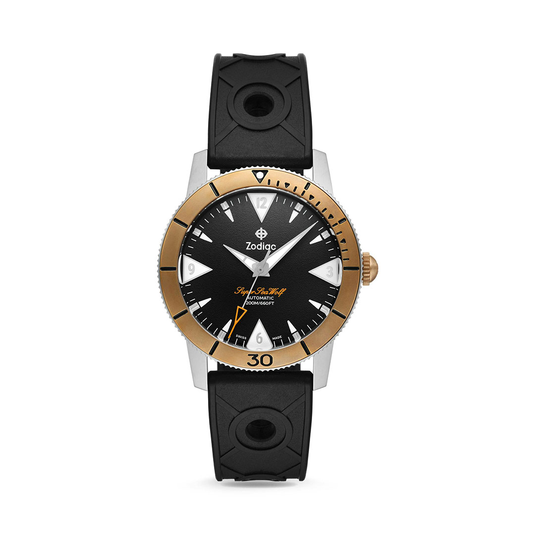 Huckberry x Zodiac Bronze Super Sea Wolf Dive Watch - 25% Off