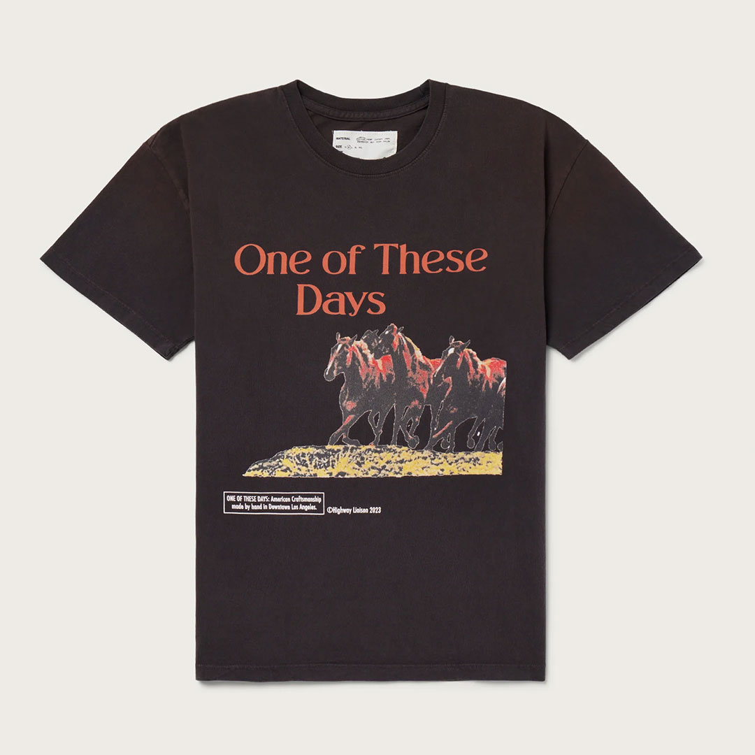 One of These Days Wild Horses Tee - 40% Off