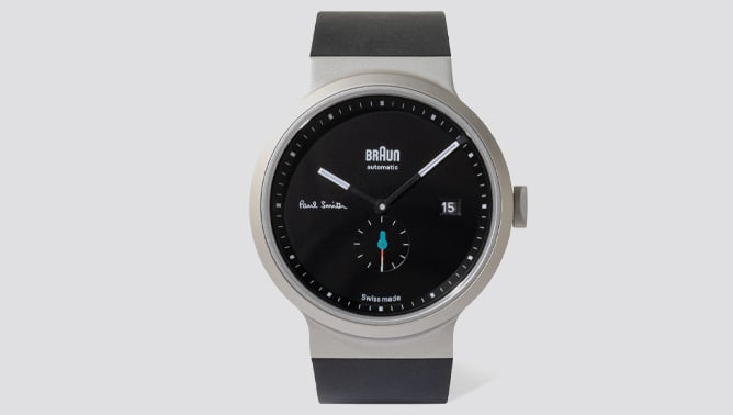 Paul Smith + Braun Swiss Made Watch