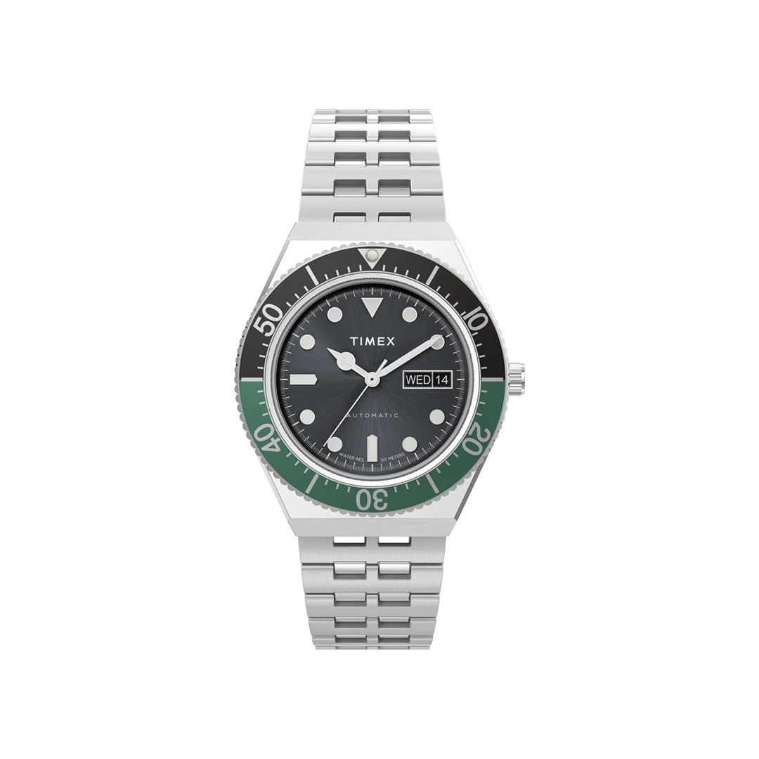 Timex M79 Automatic 40mm Stainless Steel Bracelet Watch - 44% Off