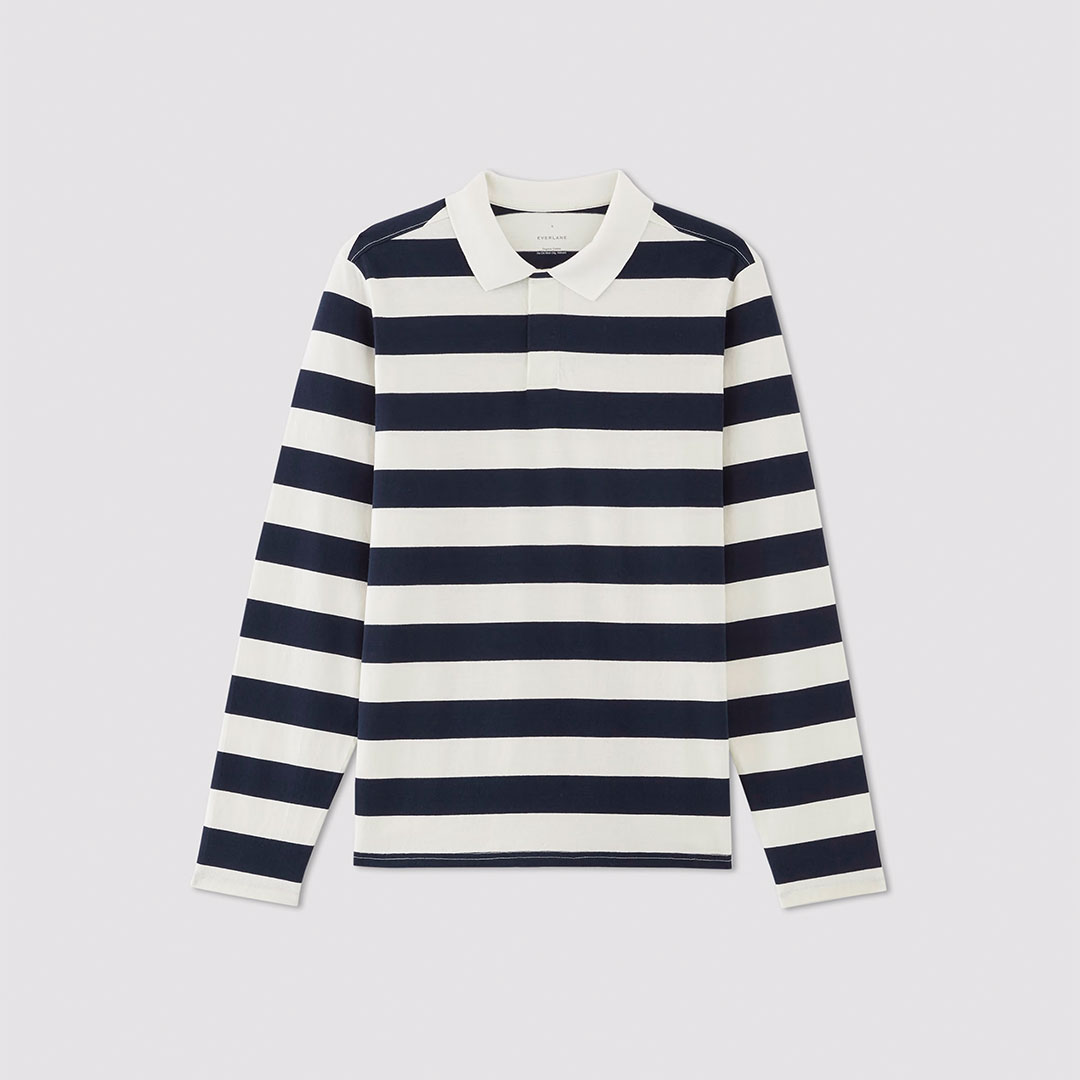 Everlane The Premium-Weight Rugby Shirt - 70% Off