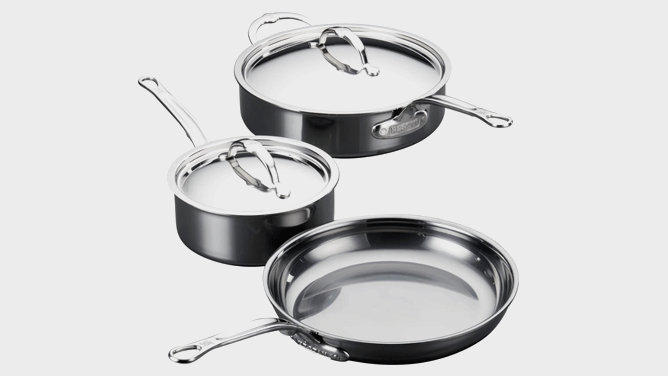 5 piece titanium essential cookware