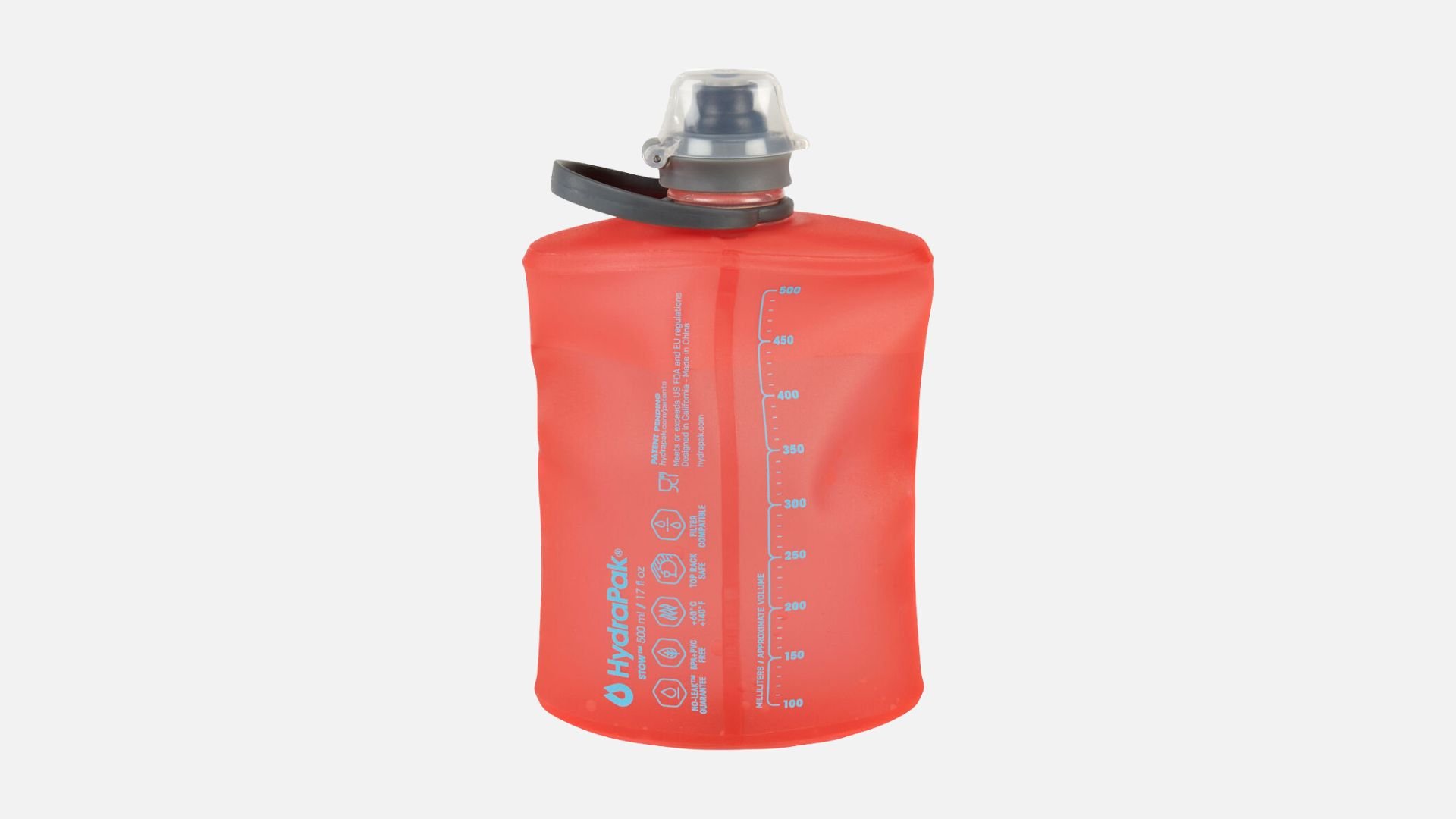 HydraPak Stow 500ml Water Bottle