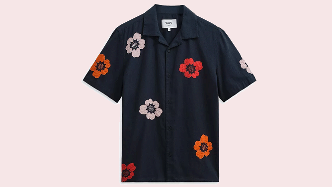 Wax London Didcot Relaxed Fit Camp Shirt