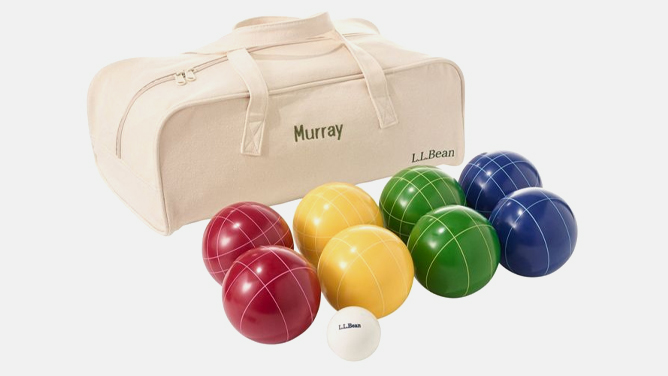 And if They Need Something to Compete Over: Classy Bocce Set