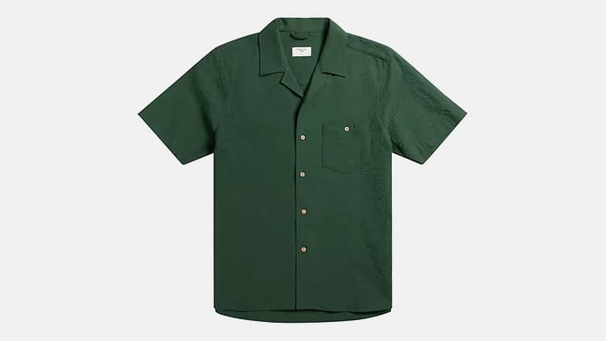 Cuban Shirt in Seersucker